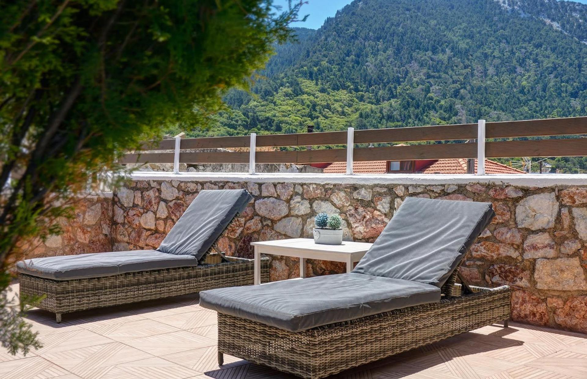 Fontana Luxury Villa Salakos With Pool Near Beach Exterior foto