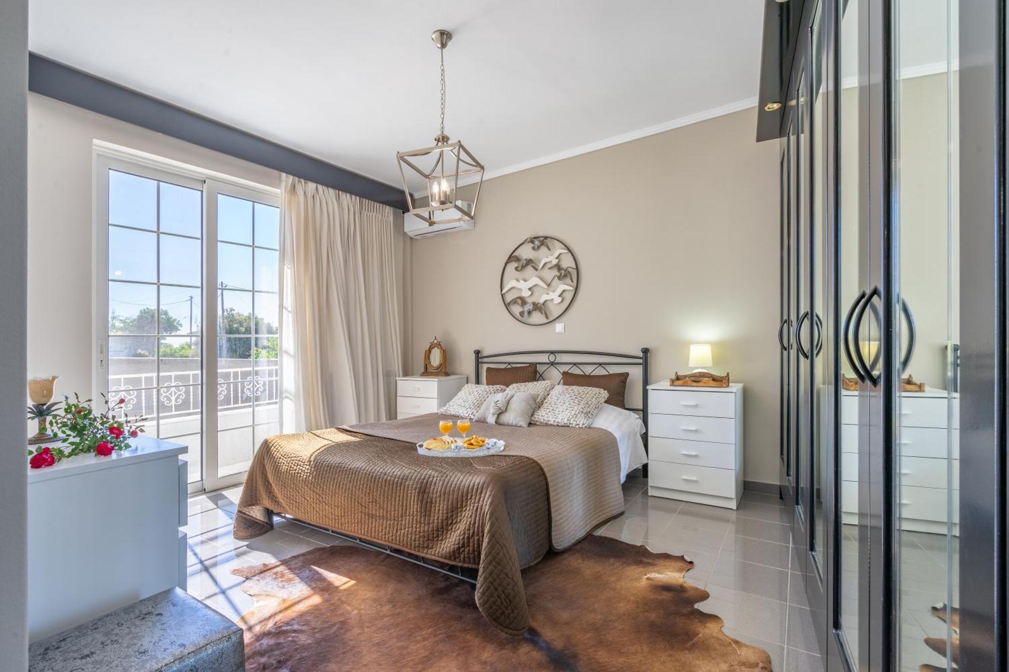 Fontana Luxury Villa Salakos With Pool Near Beach Exterior foto